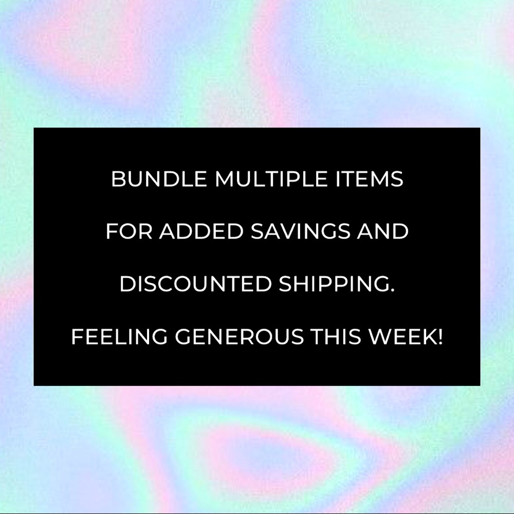 BUNDLE & s a v e [new listings - help make room]